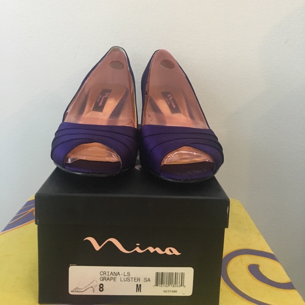 Purple Nina pumps